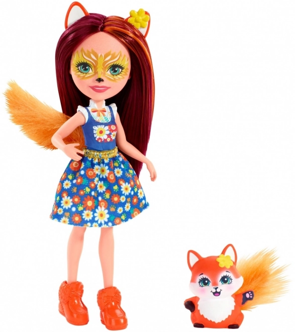 Enchantimals Poupée avec animal - Felicity Renarde et Flick FXM