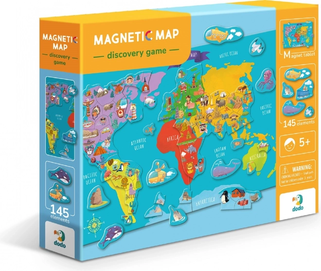 Jeu magnétique Carte du Monde