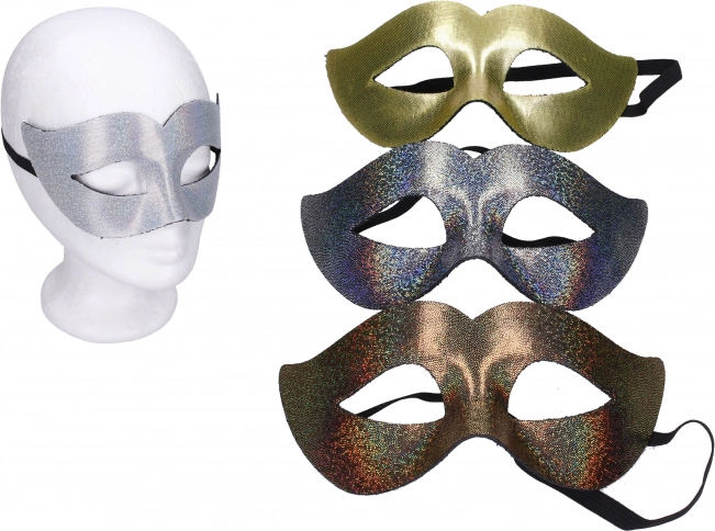 Masque de carnaval assorti de couleurs