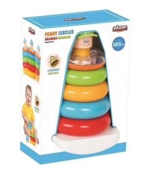 Pyramide pliable avec bonhomme