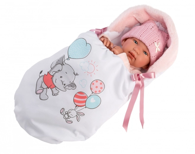 Llorens M844-52 tenue pour poupée bébé NEW BORN taille 43-44 cm