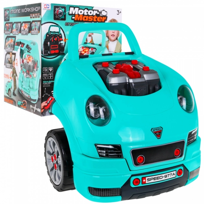 DIY Motor Master - ensemble pour petit mécanicien bleu