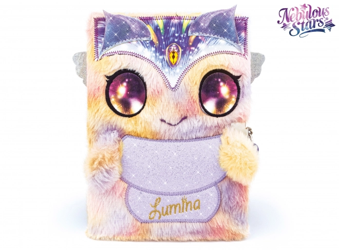 Nebulous Stars Journal pelucheux Lumina A5