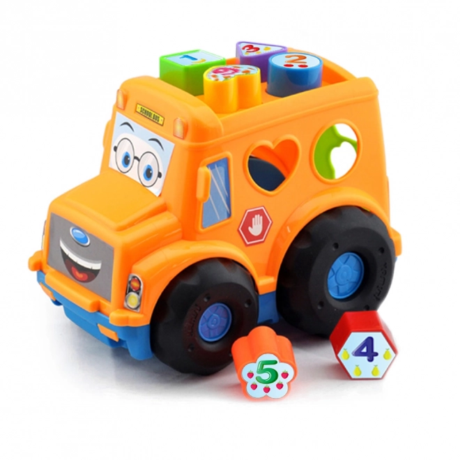 Bus d'insertion pour bébé orange
