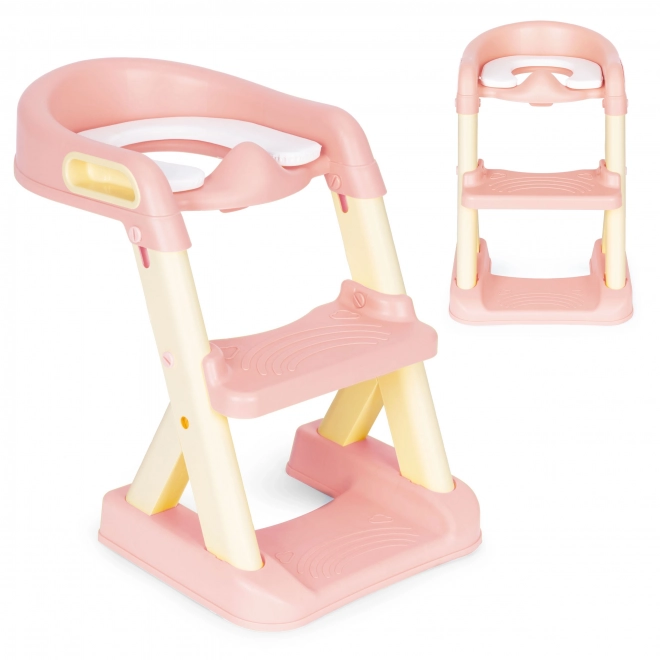 Pot jaune pour enfant avec marches ECOTOYS
