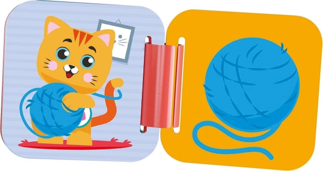 CLEMENTONI Soft Clemmy Coffret de jeu avec livre Milou animaux