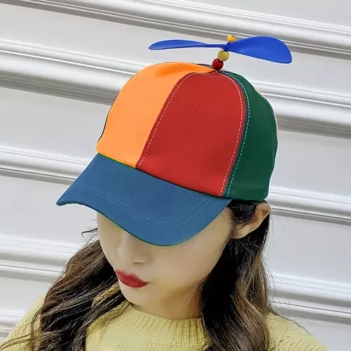 Casquette à hélice Unisex, multicolore Malatec