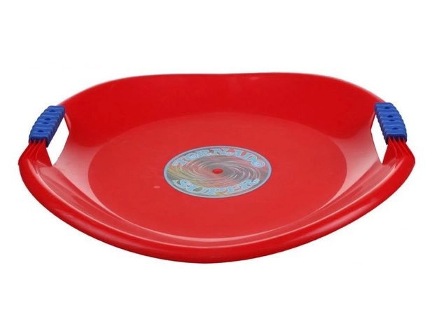 Assiette de luge Tornado Super rouge