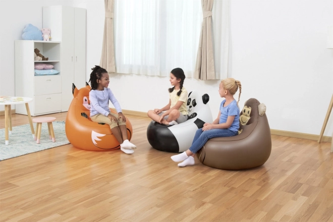 Fauteuil gonflable panda