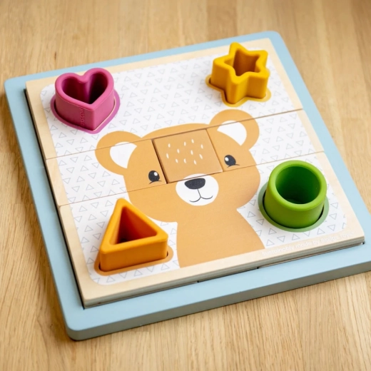 Puzzle caché avec des animaux