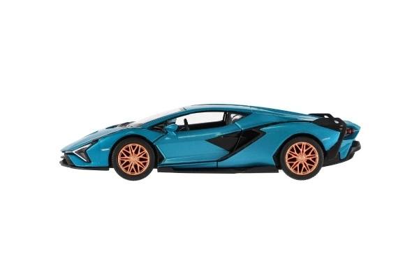 Auto Kinsmart Lamborghini Sián FKP 37 métal/plastique 13cm mixte couleurs