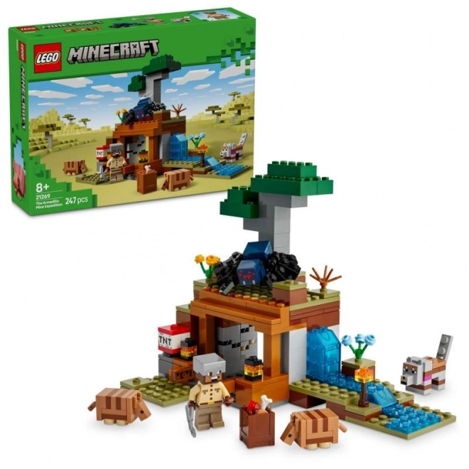 Lego Minecraft Expédition dans la mine blindée