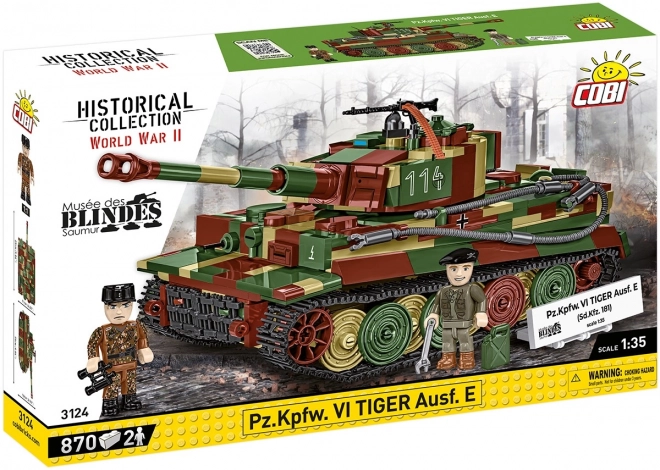 Modèle de char Tiger I de 870 pièces