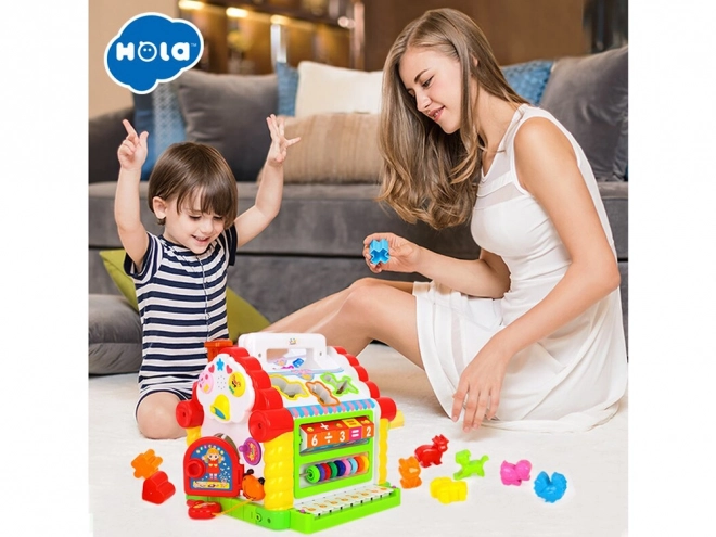 Maison éducative interactive pour enfants
