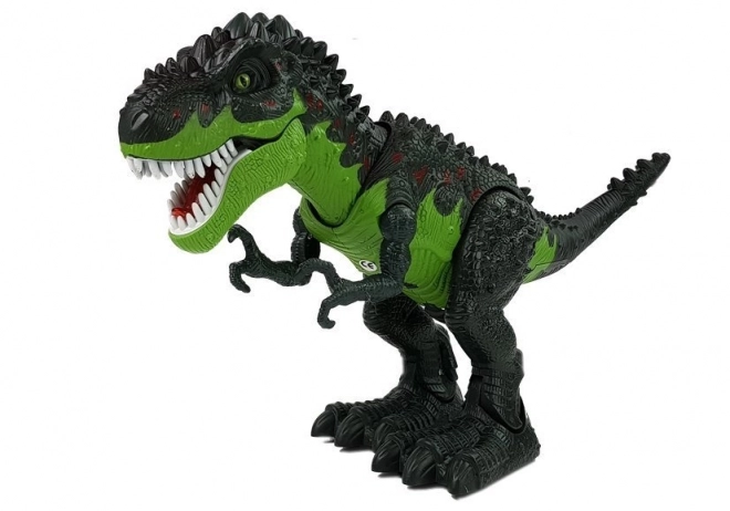 Batterie Dinosaure pondant des œufs Feu ardent Vapeur Verte