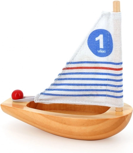 Vilac Petit Voilier en Bois
