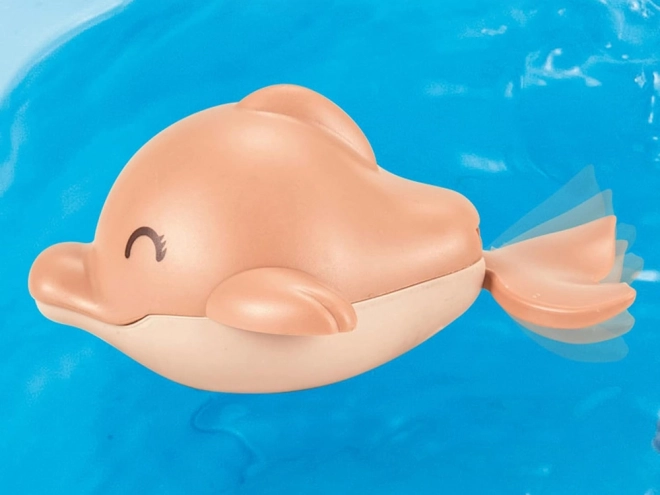 Jouet de bain flottant à ressort dauphin et phoque