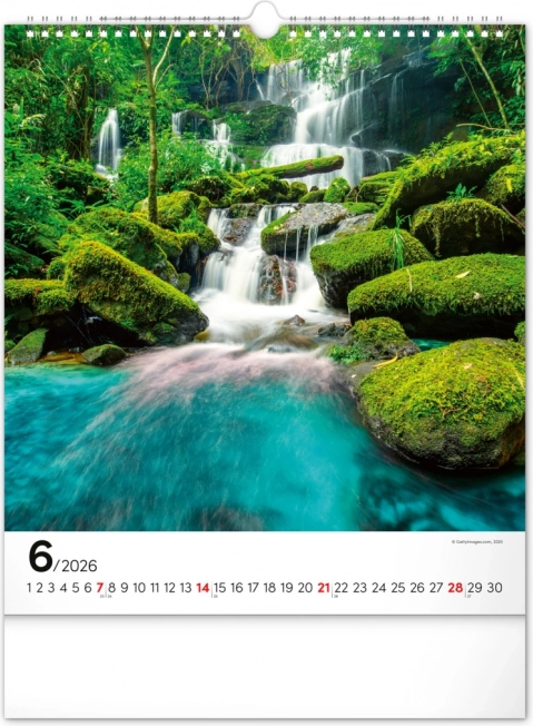 Calendrier mural Inspiration 2026