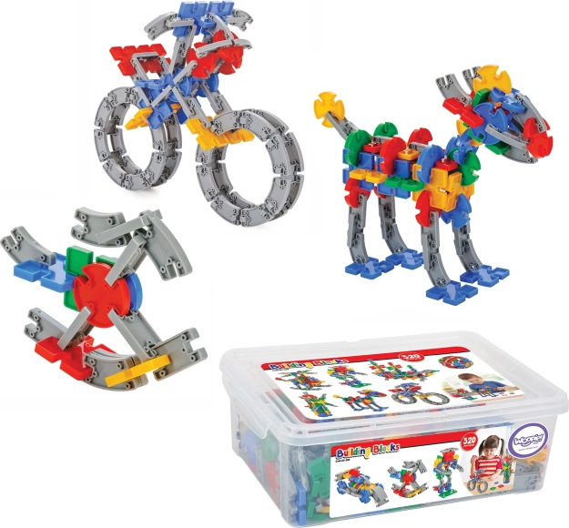 Woopie jeu de construction en boîte 320 pcs