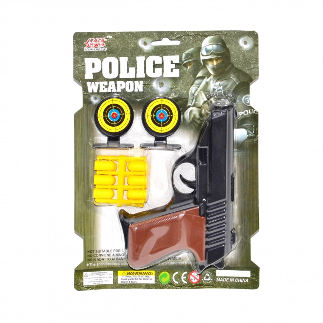 Pistolet 16 cm - ensemble de 2 cibles