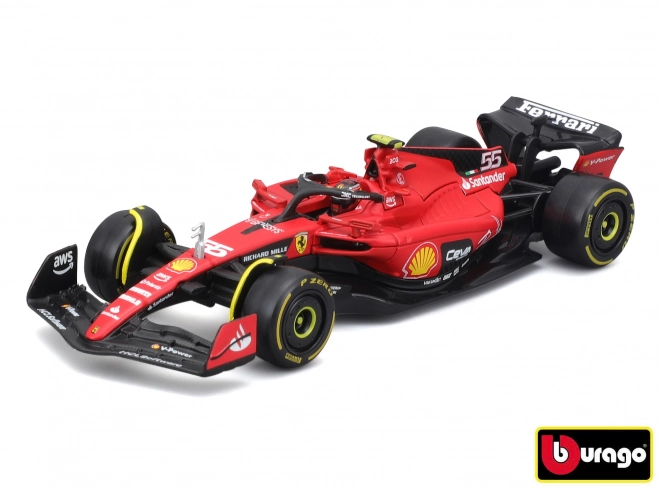 Modèle métallique Ferrari SF-23 Scuderia F1 avec pilote