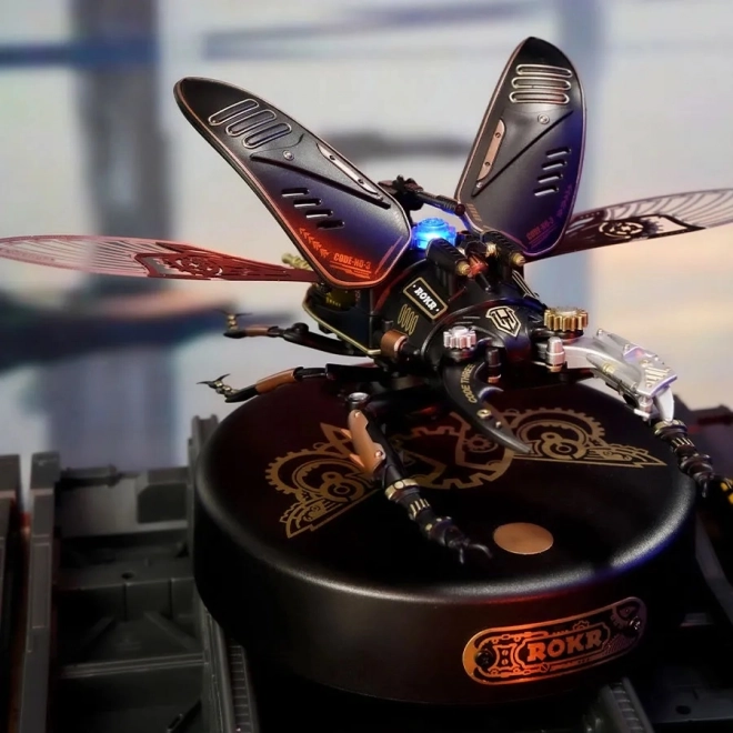 Modèle de puzzle mécanique RoboTime 3D Scarabée Rhinocéros