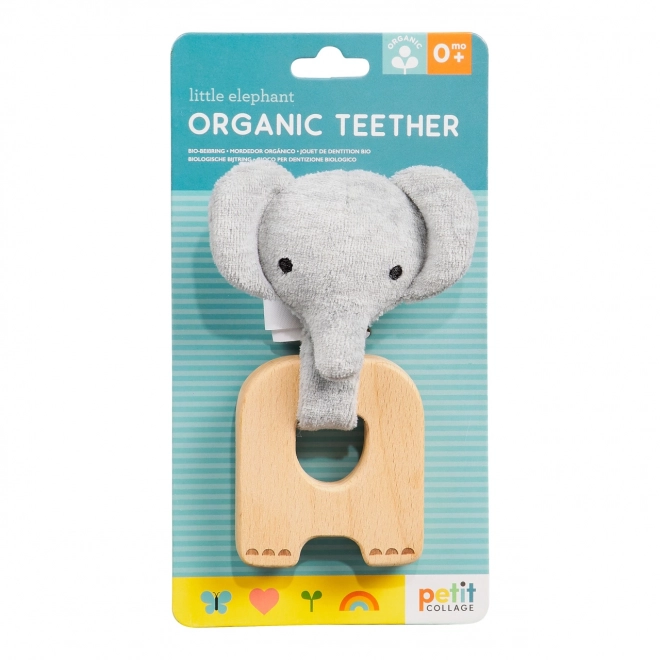 Jouet de dentition pour bébés en forme d'éléphant