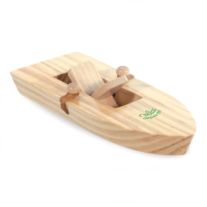 Vilac Bateau en Bois à Élastique