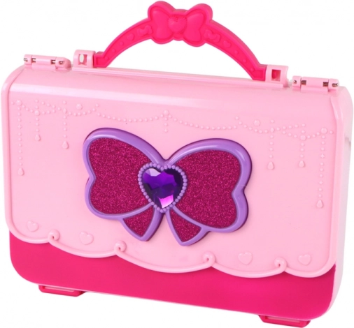 Valisette rose magique pour petites stylistes