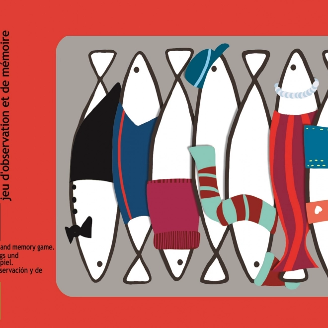 Jeu de cartes Sardines DJECO