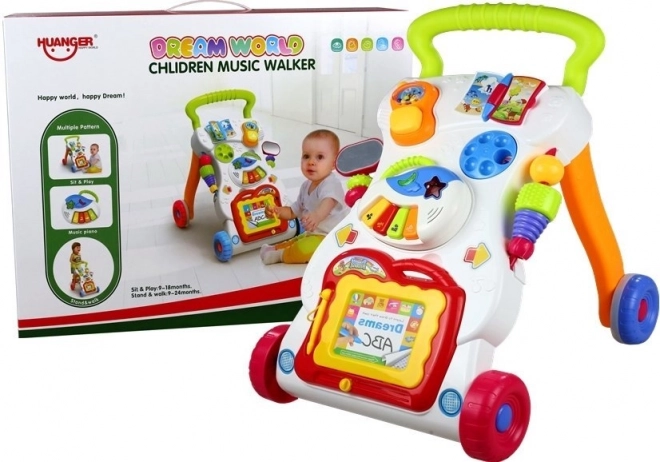 Marchette musicale interactive pour enfants