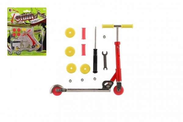 Trottinette pour doigts avec accessoires