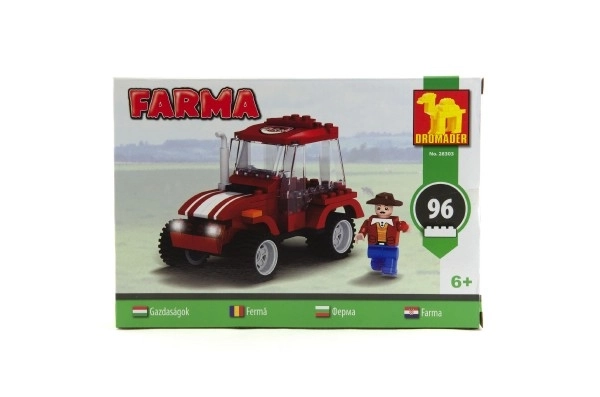 Jeu de construction Dromader - tracteur 96 pièces
