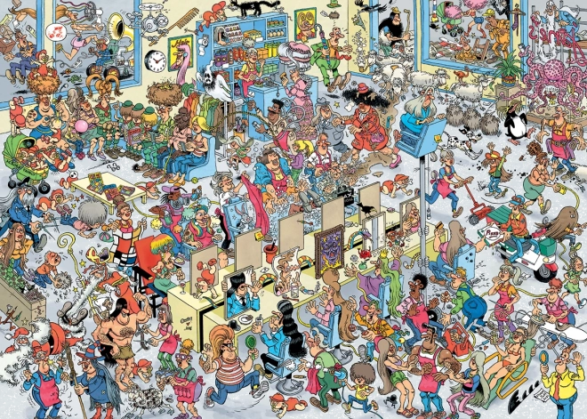 JUMBO Puzzle JvH Au salon de coiffure - 1000 pièces