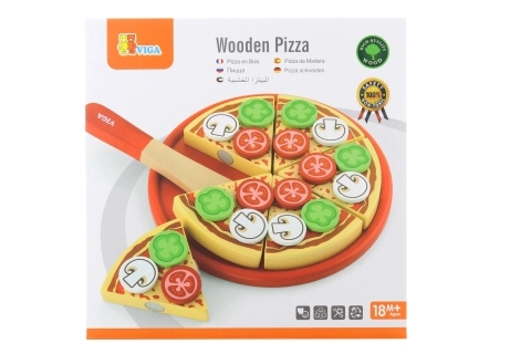 Pizza en bois - à découper