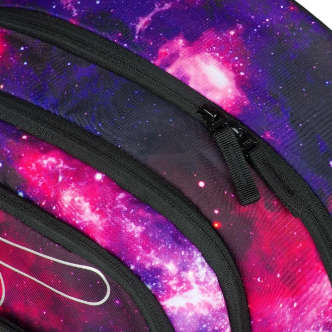 BAAGL Sac à dos scolaire Skate Galaxy