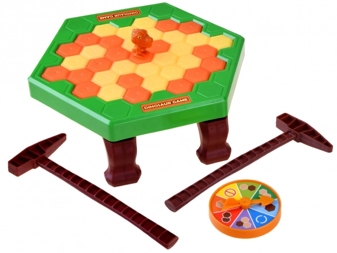 Sauvez le dinosaure - jeu en nid d'abeille