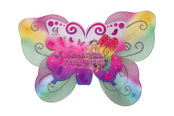 Ailes de papillon colorées pour le carnaval