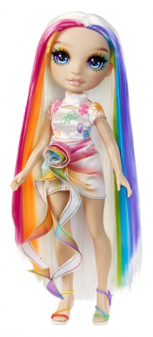 Poupée Rainbow High avec craies pour cheveux