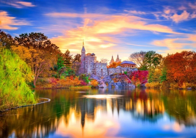 Puzzle Château Belvédère, New York 1000 pièces