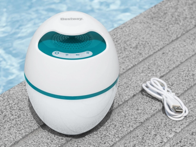 Bestway haut-parleur flottant MusicWave avec Bluetooth et lumière LED