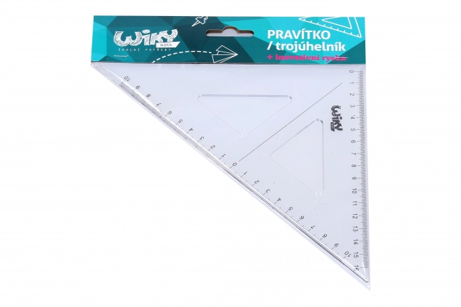 Équerre transparente - ligne innovante