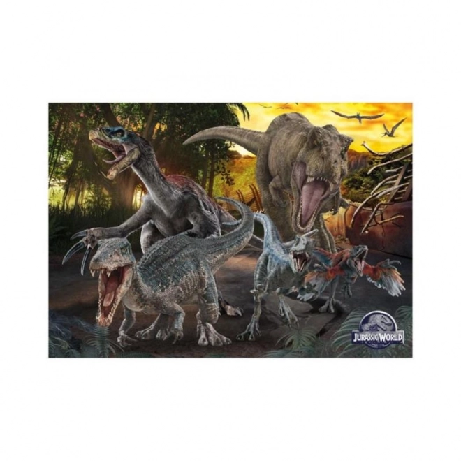 Puzzle Monde Jurassique 300 pièces XL