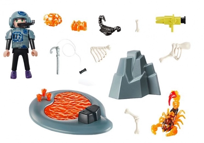 DINO Rise 70909 Pack de Démarrage Combat avec le scorpion de feu