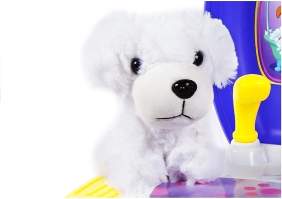 Chien en peluche
