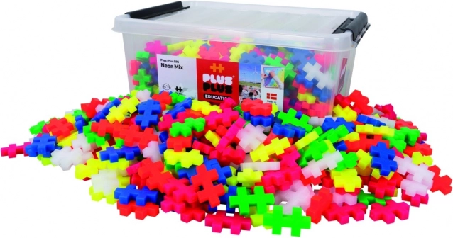 Jeu de construction créatif Plus-Plus BIG Neon 400 pièces