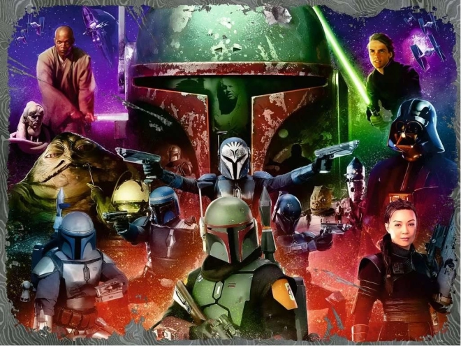 Puzzle 1500 pièces Ravensburger – Boba Fett, chasseur de primes