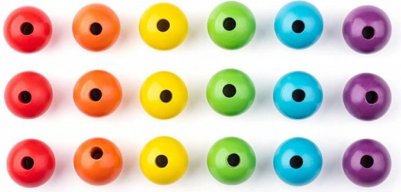 Grosses perles pour petites mains