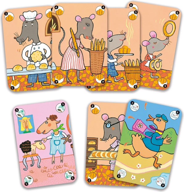 Jeu de cartes Familles Heureuses Djeco