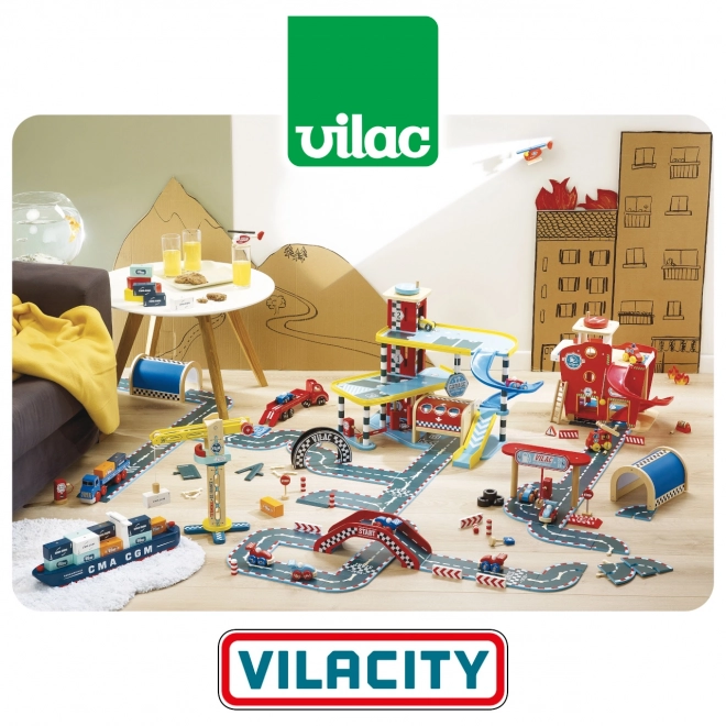 Vilac garage en bois Vilacity